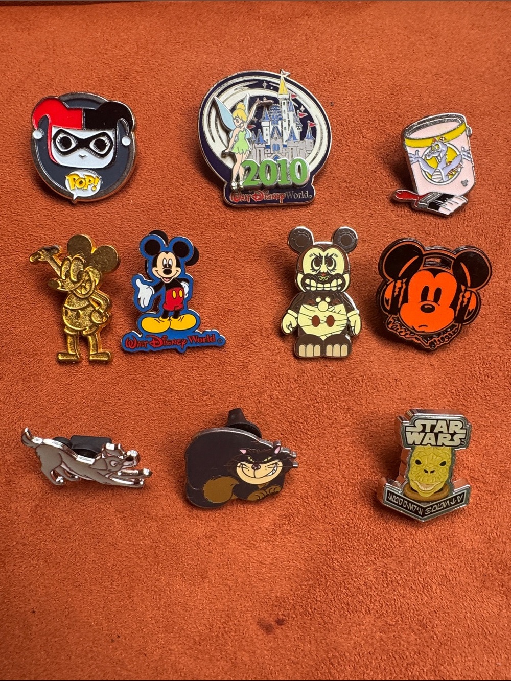 Disney Enamels collector tradable pins 10